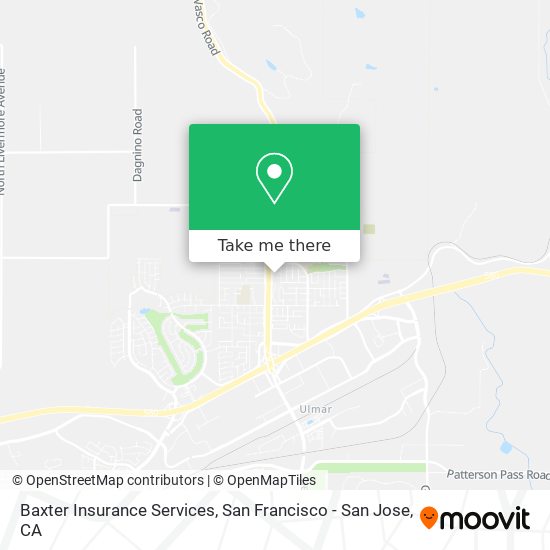 Mapa de Baxter Insurance Services