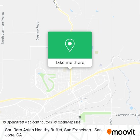 Mapa de Shri Ram Asian Healthy Buffet