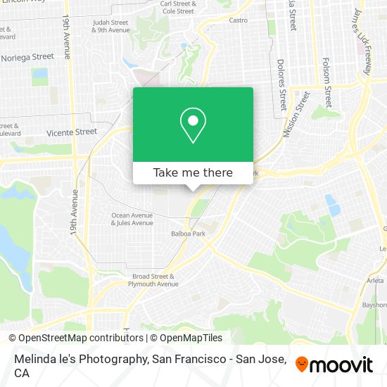 Melinda le's Photography map