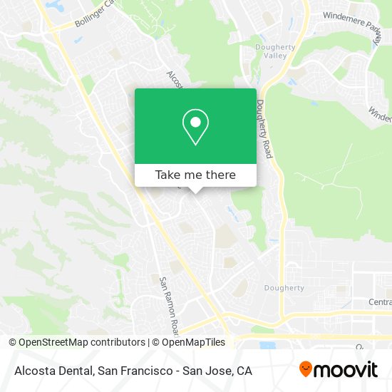 Alcosta Dental map