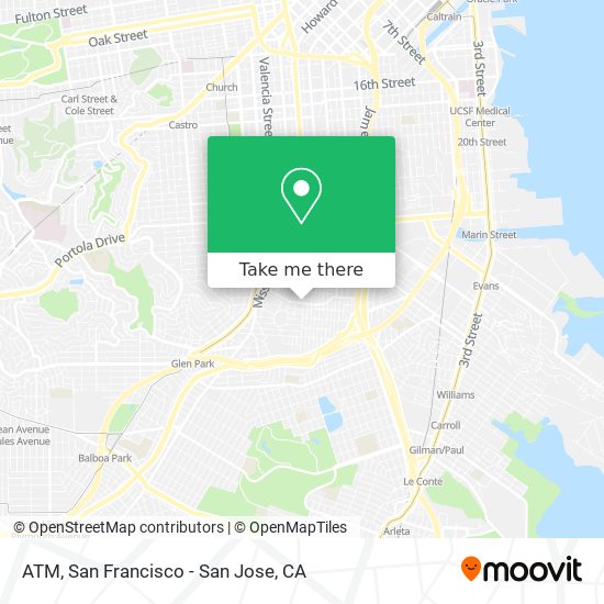 ATM map