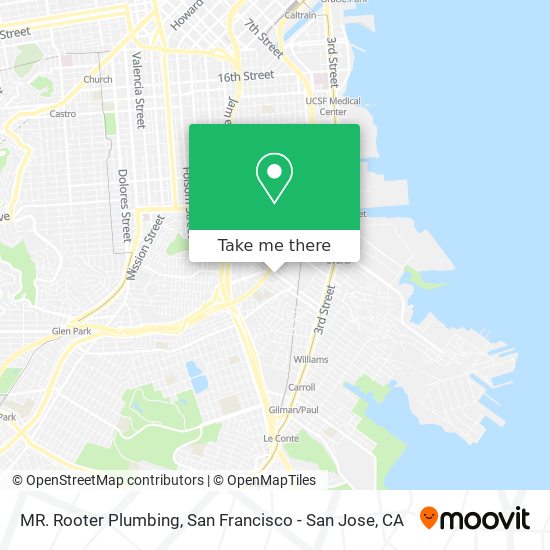 Mapa de MR. Rooter Plumbing