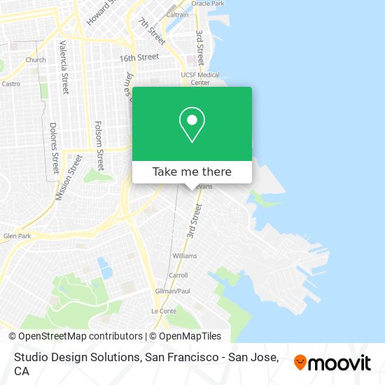 Studio Design Solutions map
