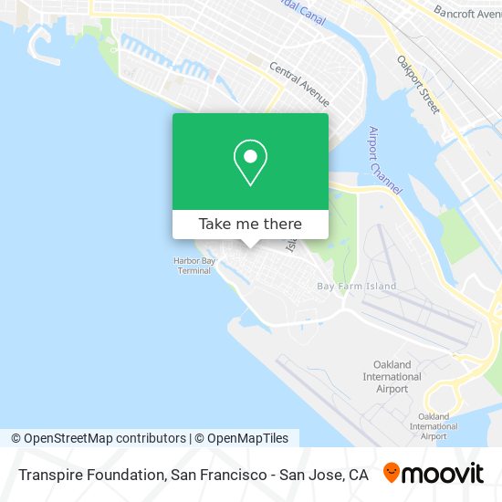 Transpire Foundation map