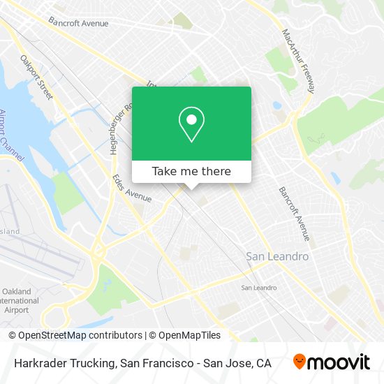 Harkrader Trucking map