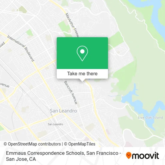 Emmaus Correspondence Schools map