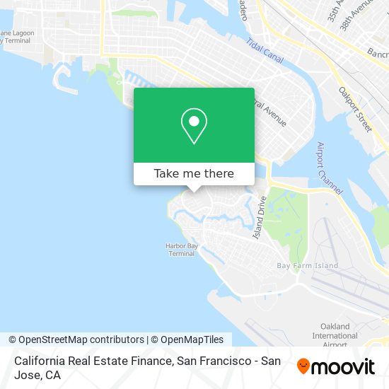 California Real Estate Finance map