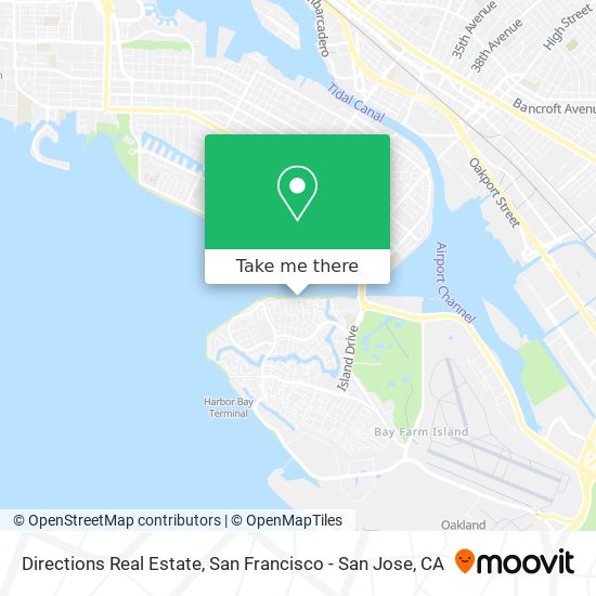 Directions Real Estate map