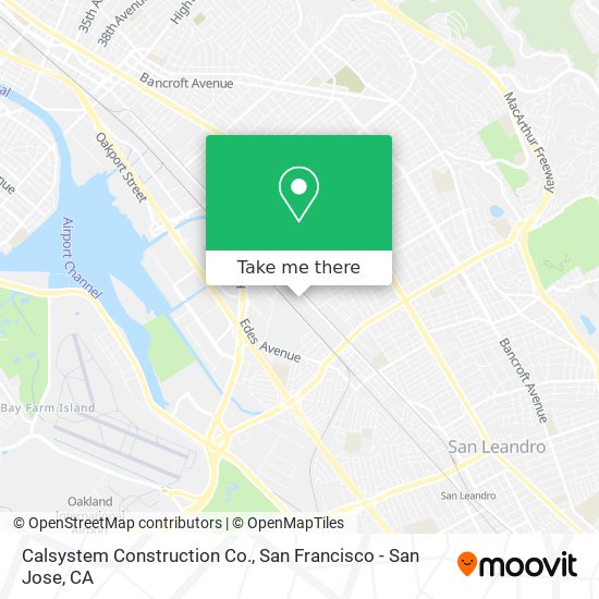 Calsystem Construction Co. map