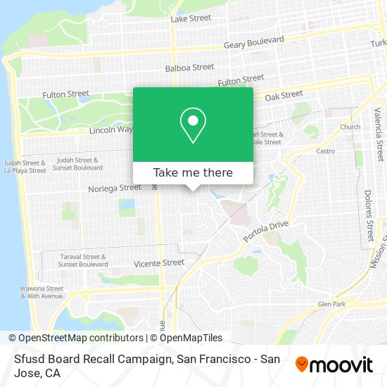 Mapa de Sfusd Board Recall Campaign