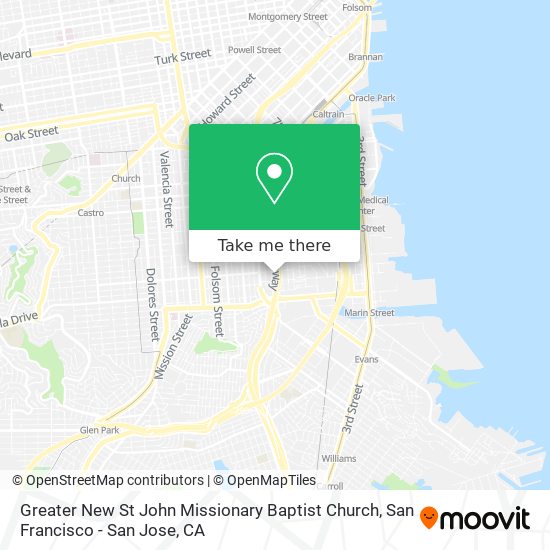 Greater New St John Missionary Baptist Church map