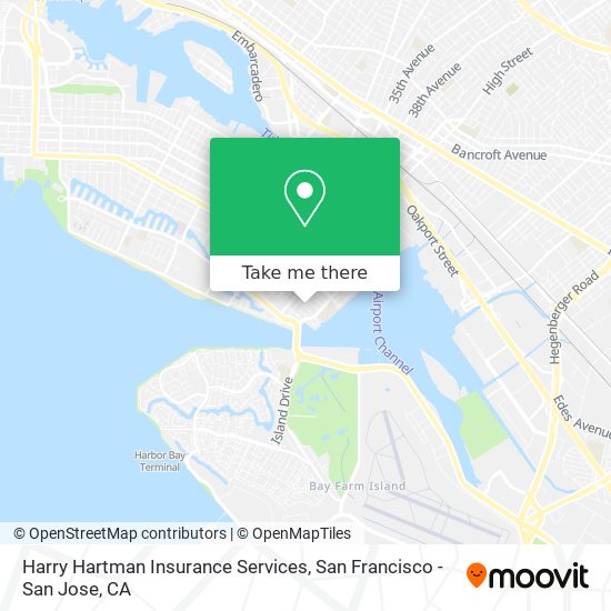 Mapa de Harry Hartman Insurance Services