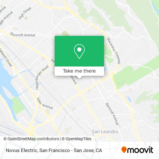 Novus Electric map