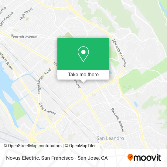 Novus Electric map