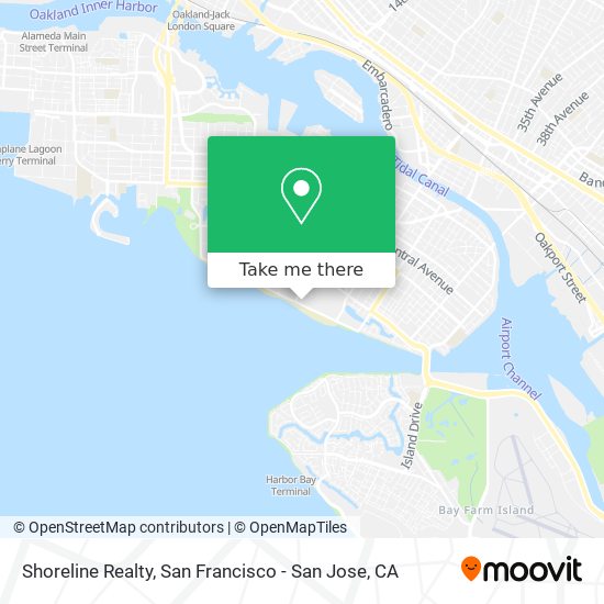 Shoreline Realty map