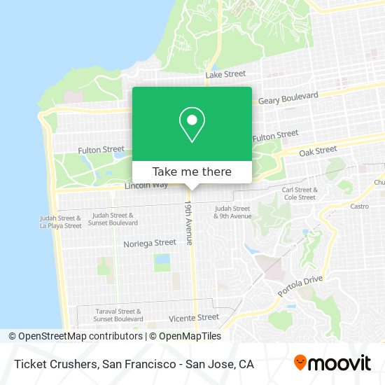 Ticket Crushers map