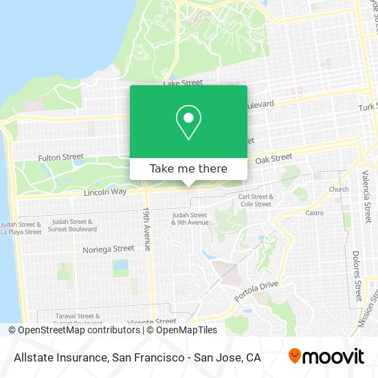 Allstate Insurance map