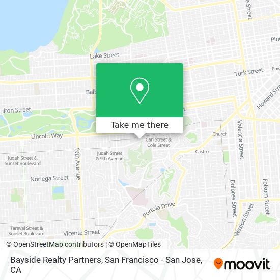 Mapa de Bayside Realty Partners
