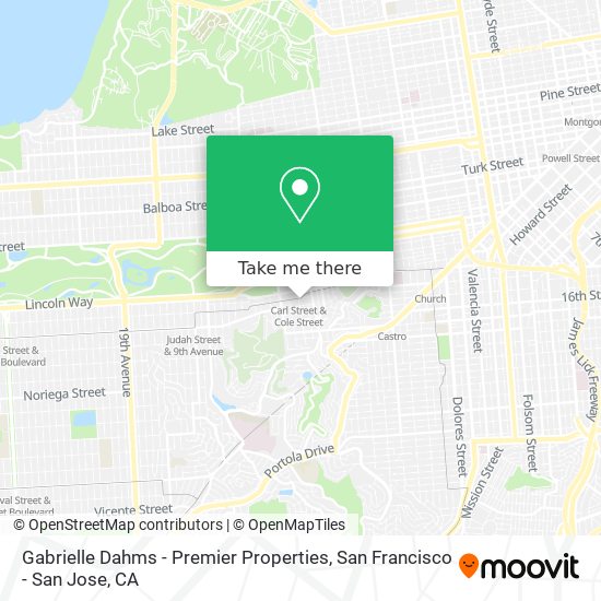 Mapa de Gabrielle Dahms - Premier Properties