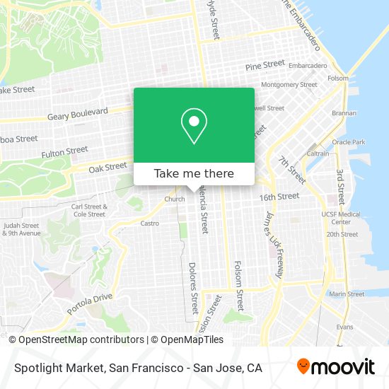 Spotlight Market map