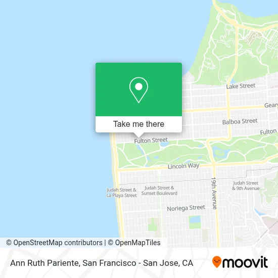 Ann Ruth Pariente map