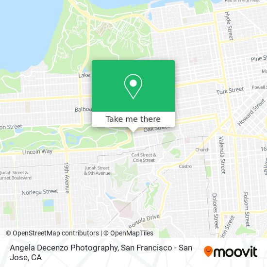 Angela Decenzo Photography map