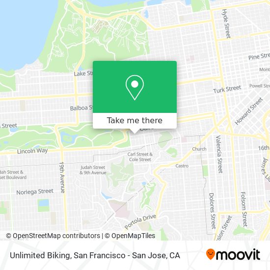 Unlimited Biking map