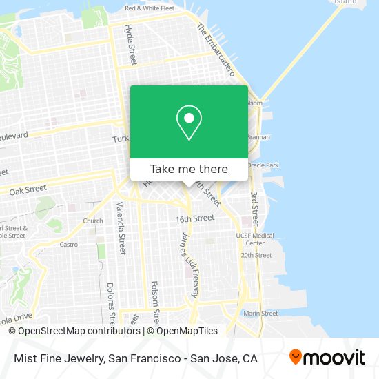 Mist Fine Jewelry map