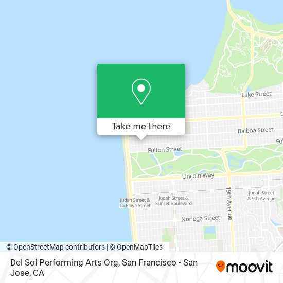 Mapa de Del Sol Performing Arts Org