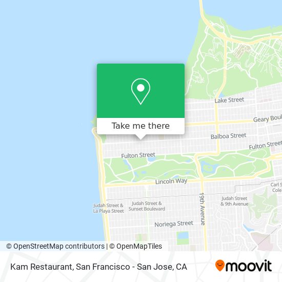 Kam Restaurant map