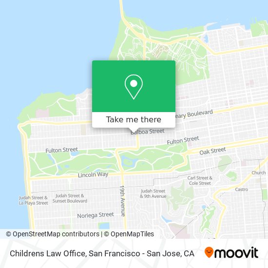 Childrens Law Office map