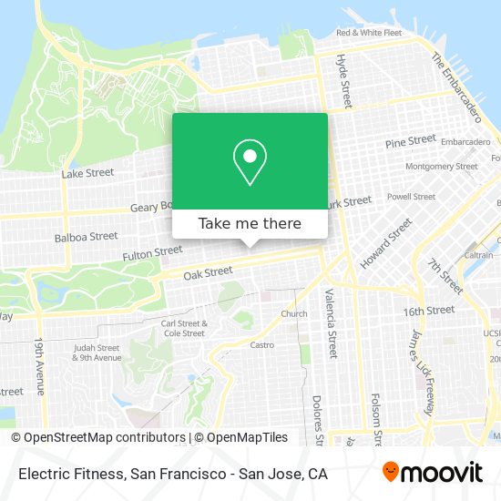 Electric Fitness map