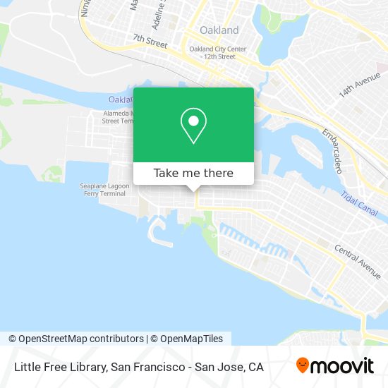 Mapa de Little Free Library