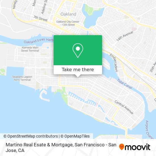 Martino Real Esate & Mortgage map