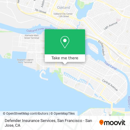 Defender Insurance Services map