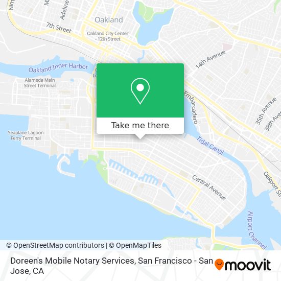 Mapa de Doreen's Mobile Notary Services