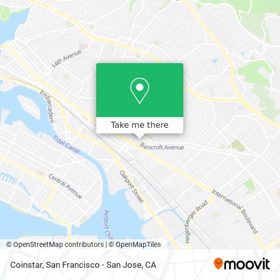 Mapa de Coinstar