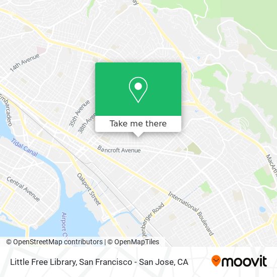 Little Free Library map