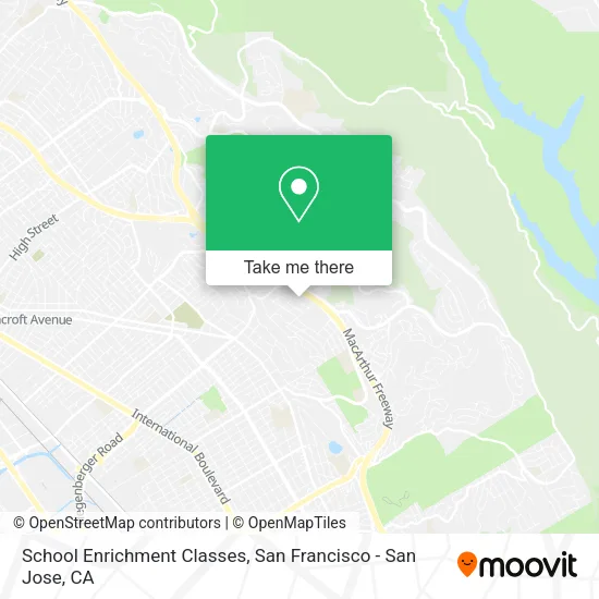 School Enrichment Classes map