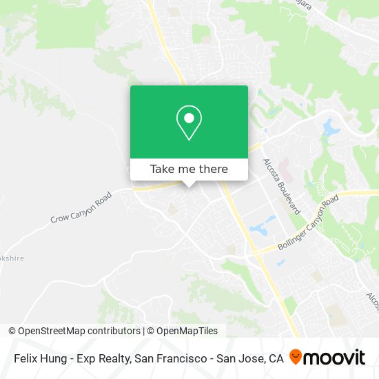 Felix Hung - Exp Realty map