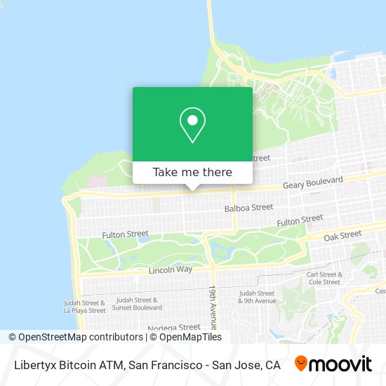 Libertyx Bitcoin ATM map