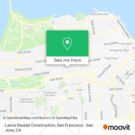 Lance Diodati Construction map