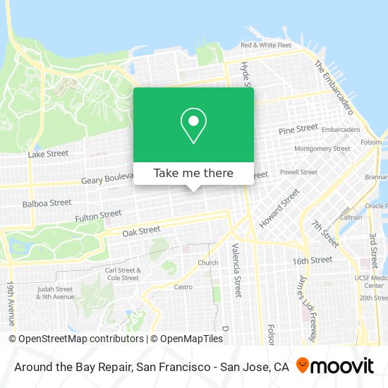 Around the Bay Repair map