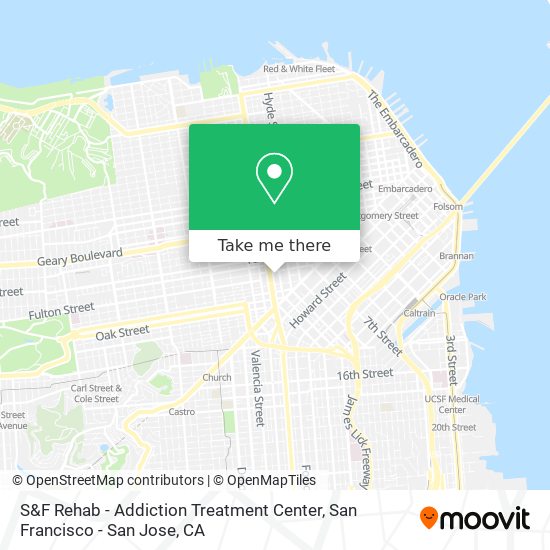 Mapa de S&F Rehab - Addiction Treatment Center