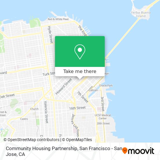 Community Housing Partnership map