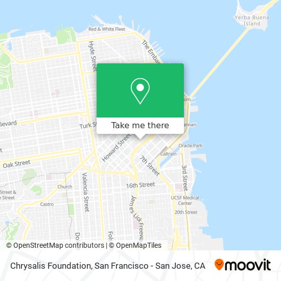 Mapa de Chrysalis Foundation