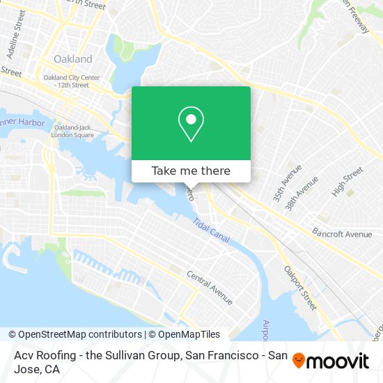 Mapa de Acv Roofing - the Sullivan Group