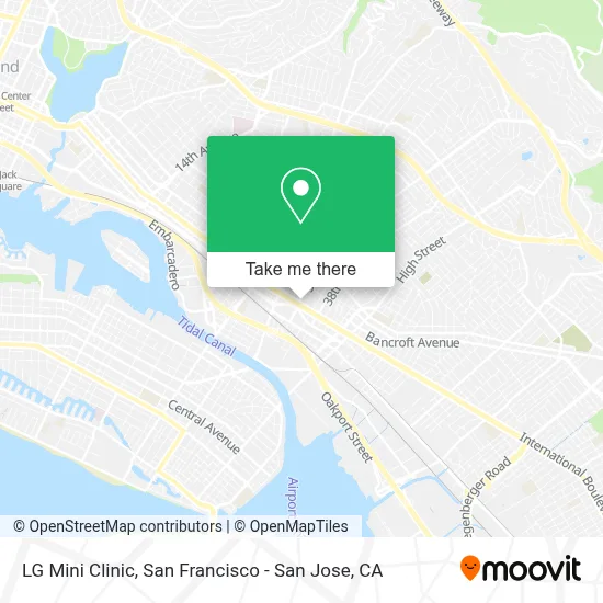 LG Mini Clinic map