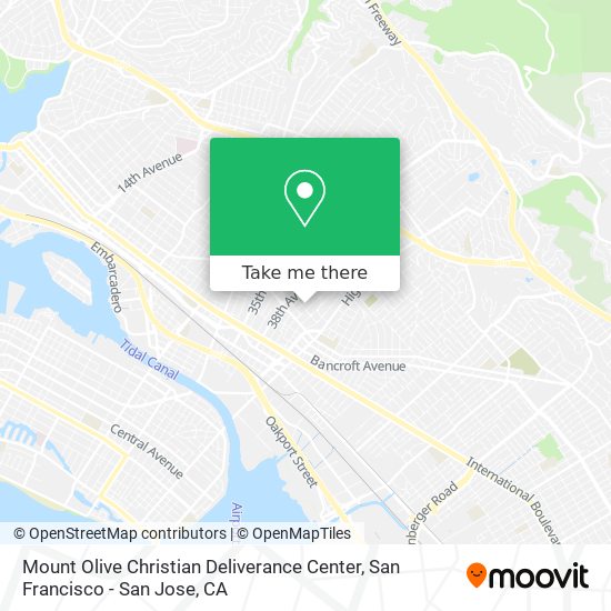 Mapa de Mount Olive Christian Deliverance Center