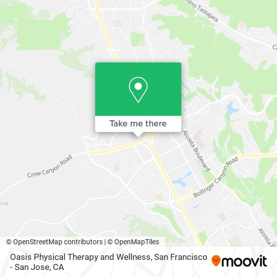Oasis Physical Therapy and Wellness map